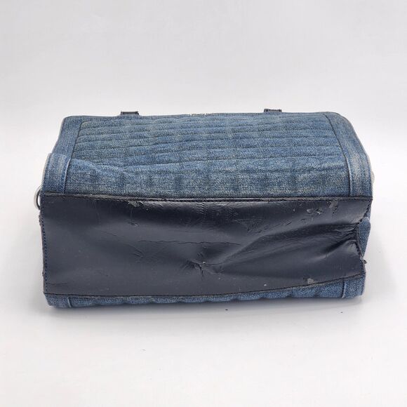 Diesel RARE Y2K Denim Puffy Small Tote Bag - Picture 6 of 15
